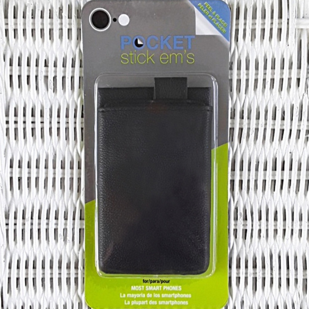 New in Pkg! Self adhesive Smart Phone Pocket